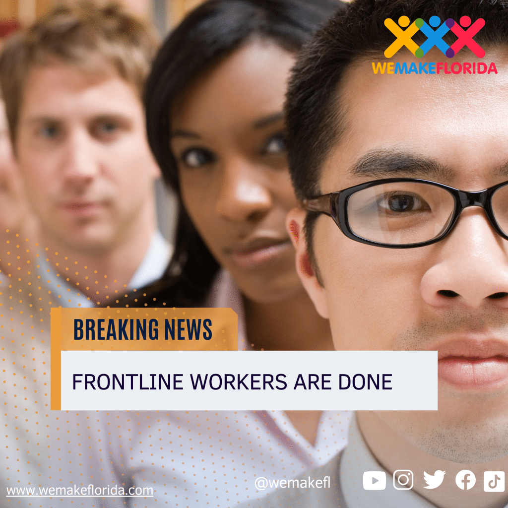 Frontline Workers are fed up with CEOs